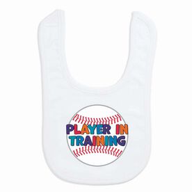 Baseball Baby Bib - Player in Training