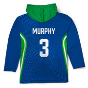 Custom Team Lightweight Long Sleeve ShieldDri Hoodie - Volleyball