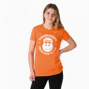 Cheerleading Women's Everyday Tee - Cheerleader From Bow To Toe