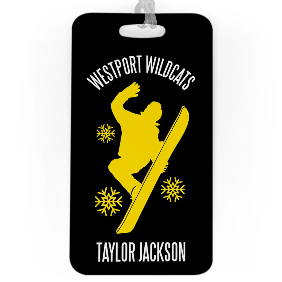 Snowboarding Bag/Luggage Tag - Personalized Team