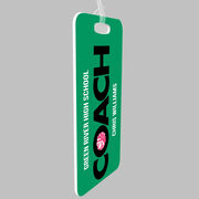 Cheerleading Bag/Luggage Tag - Personalized Coach