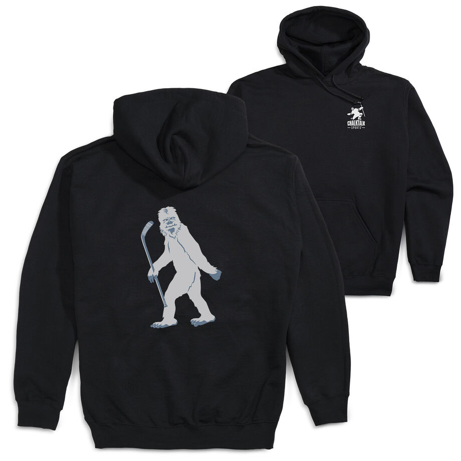 Hockey Hooded Sweatshirt - Yeti (Back Design)