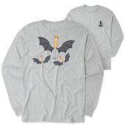 Baseball Tshirt Long Sleeve - It's Bats (Back Design)