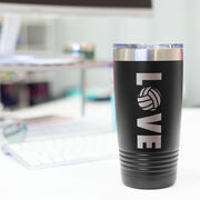 Volleyball 20 oz. Double Insulated Tumbler - LOVE