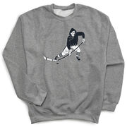 Hockey Crewneck Sweatshirt - Rip It Reaper