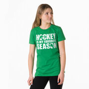 Hockey Women's Everyday Tee - Hockey Is My Favorite Season