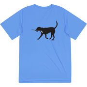 Hockey Short Sleeve Performance Tee - Howe the Hockey Dog