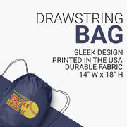 Softball Drawstring Backpack - Nothing Soft About It