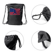Baseball Drawstring Backpack - Baseball Land That We Love