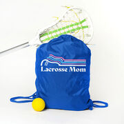 Lacrosse Sport Pack Cinch Sack - Lacrosse Mom Sticks