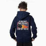 Hockey Hooded Sweatshirt - If You Can't Take the Heat (Back Design)