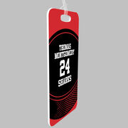 Hockey Bag/Luggage Tag - Personalized Hockey Team Puck