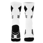 Skiing & Snowboarding Woven Mid-Calf Socks - I'm Difficult