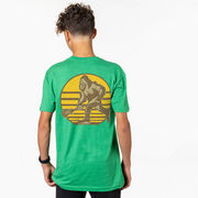 Guys Lacrosse Short Sleeve T-Shirt - BigFoot (Back Design)