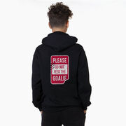 Hooded Sweatshirt - Don’t Feed The Goalie (Back Design)