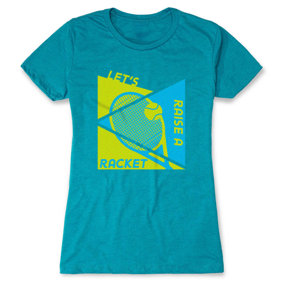 Tennis Women's Everyday Tee - Let's Raise A Racket