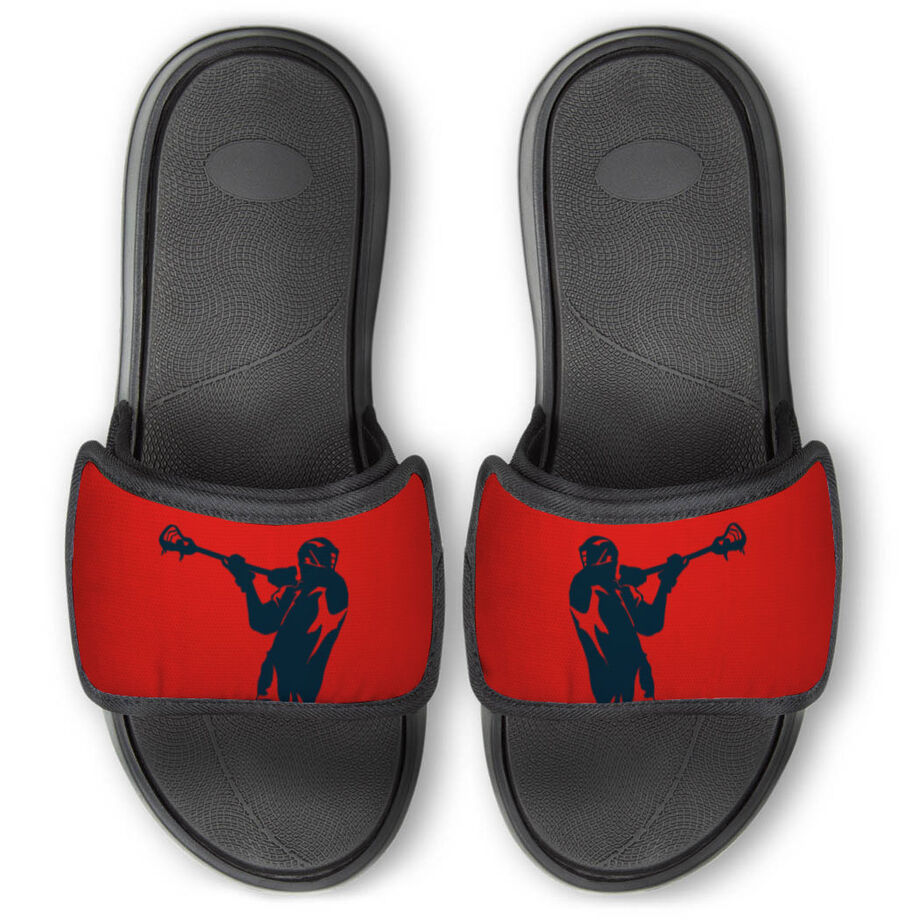 Guys Lacrosse Repwell&reg; Slide Sandals - Lax Jumpshot