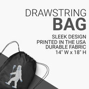 Guys Lacrosse Drawstring Backpack - Yeti