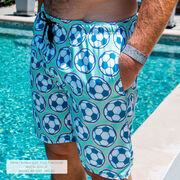 Soccer Swim Trunks - Coast To Coast