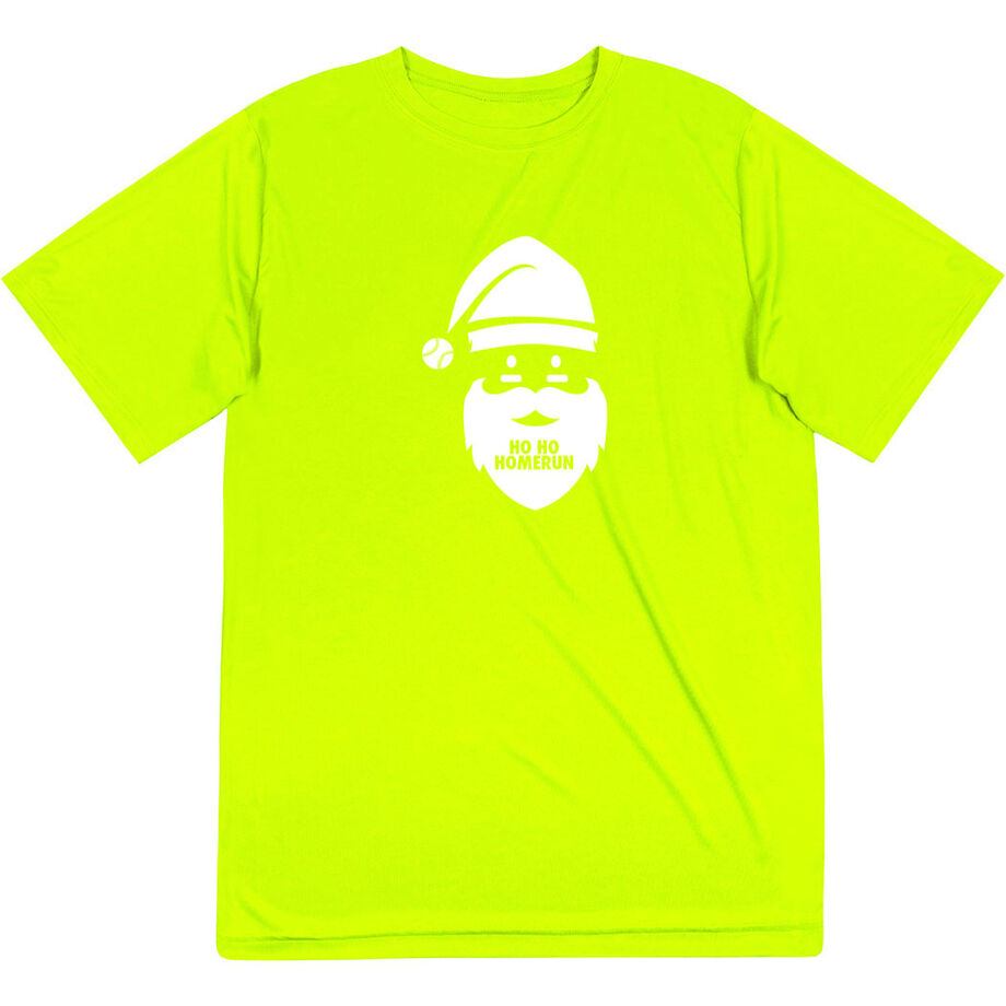 Baseball Short Sleeve Performance Tee - Ho Ho Homerun