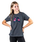 Girls Lacrosse Short Sleeve T-Shirt - Lax Cruiser