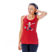 Soccer Women's Everyday Tank Top - Skeleton Striker
