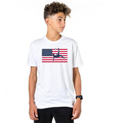 Soccer Short Sleeve T-Shirt - Patriotic Soccer