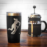 Field Hockey 20 oz. Double Insulated Tumbler - Silhouette