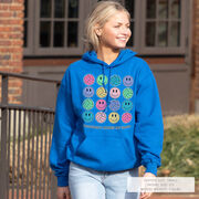 Volleyball Hooded Sweatshirt - Volleyball Makes Me Happy