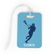 Girls Lacrosse Bag/Luggage Tag - Personalized Player
