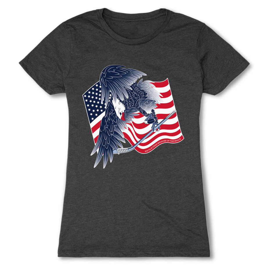 Hockey Women's Everyday Tee - Hockey Eagle