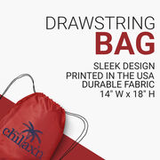 Lacrosse Drawstring Backpack Just Chillax'n