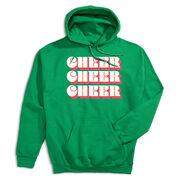 Cheerleading Hooded Sweatshirt - Retro Cheer