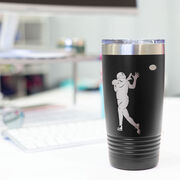 Football 20 oz. Double Insulated Tumbler - Receiver