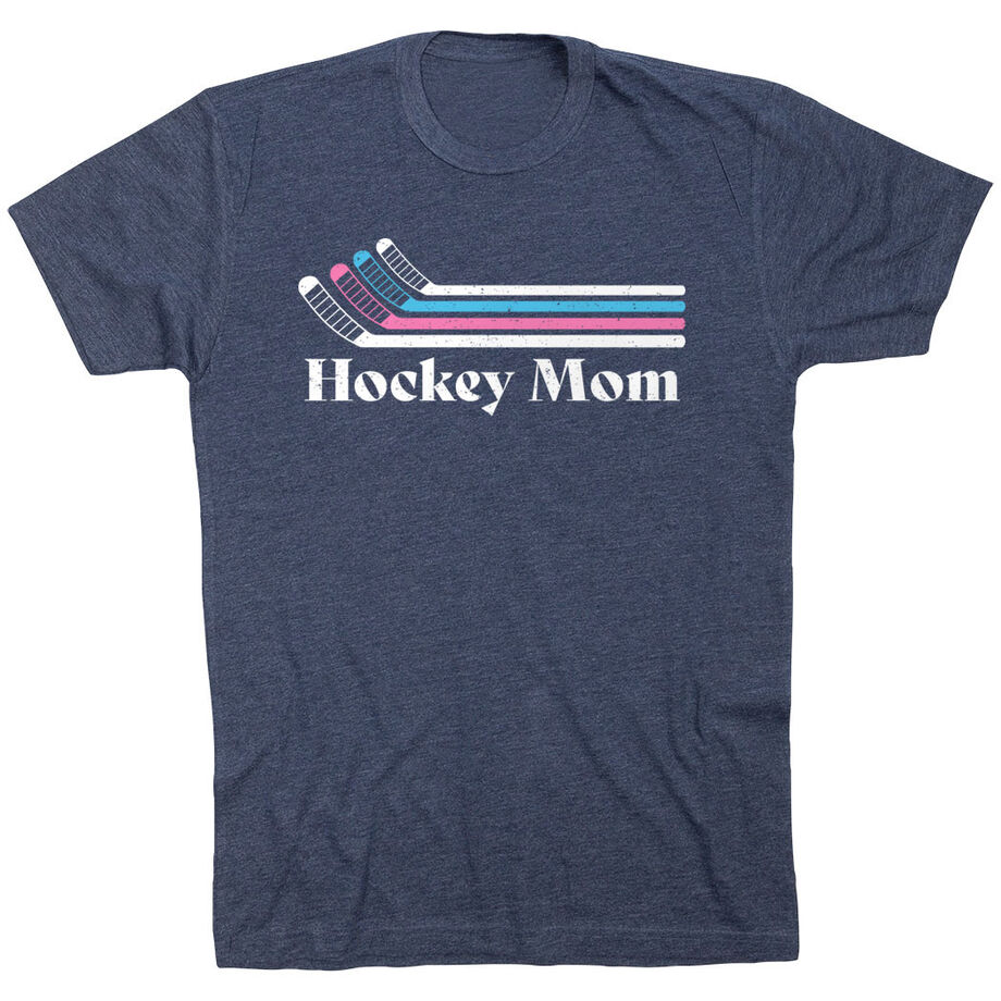Hockey Short Sleeve T-Shirt - Hockey Mom Sticks