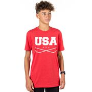 Hockey T-Shirt Short Sleeve - USA