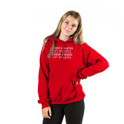 Cheerleading Hooded Sweatshirt - Cheerleaders Lift Athletes