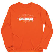 Baseball Long Sleeve Performance Tee - 24-7 Baseball