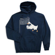 Volleyball Hooded Sweatshirt - Goosebumps