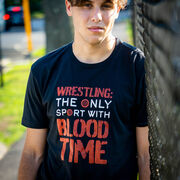 Wrestling T-Shirt Short Sleeve - Blood Time