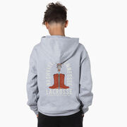 Guys Lacrosse Hooded Sweatshirt - Nashville Lacrosse (Back Design)