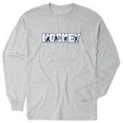 Hockey Tshirt Long Sleeve - Hockey Life