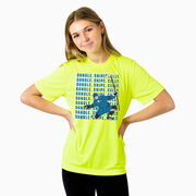 Hockey Short Sleeve Performance Tee - Dangle Snipe Celly Player