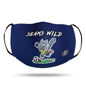 Seams Wild Soccer Face Mask - Scratch