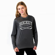 Hockey Long Sleeve Performance Tee - Varsity Hockey