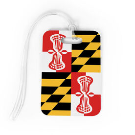 Guys Lacrosse Bag/Luggage Tag - Maryland