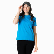 Pickleball Short Sleeve T-Shirt - I'd Rather Be Playing Pickleball (Back Design)
