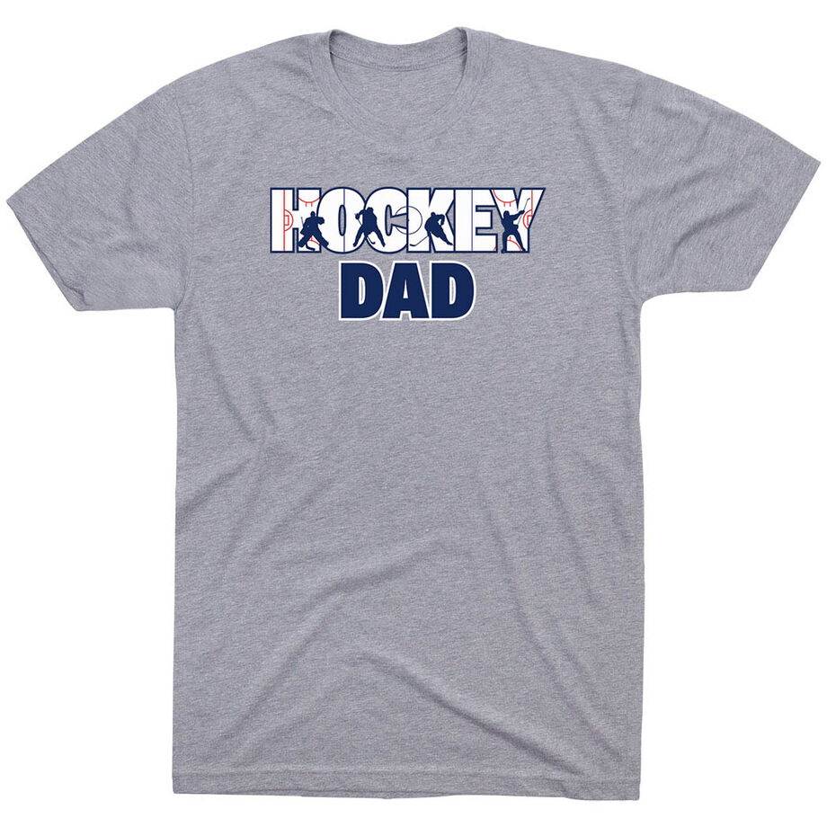 Hockey Short Sleeve T-Shirt - Hockey Dad Life