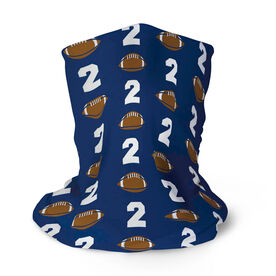 Football Multifunctional Headwear - Personalized Team Number Repeat RokBAND