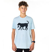 Soccer Tshirt Short Sleeve Spot The Soccer Dog